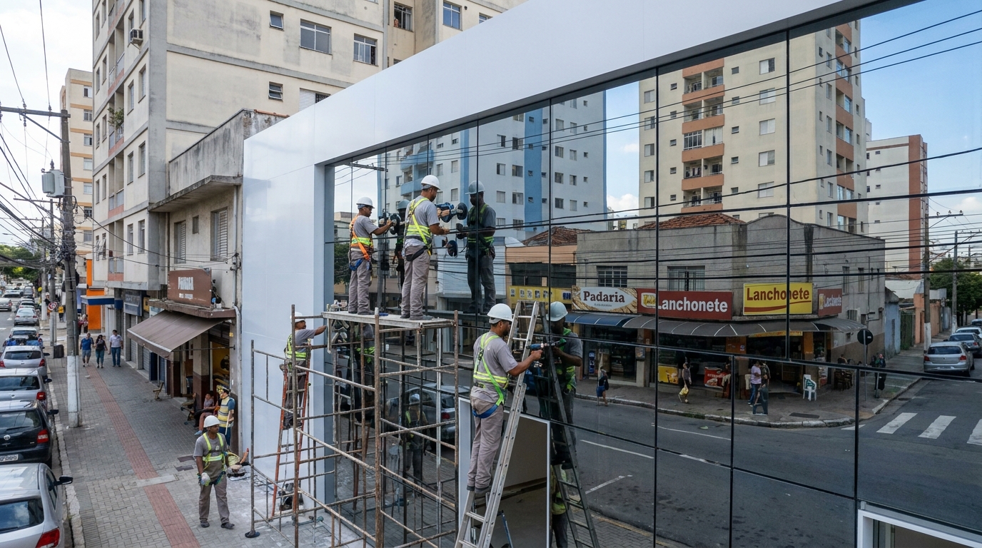 Fechamentos em Vidro em João Pessoa‑PB