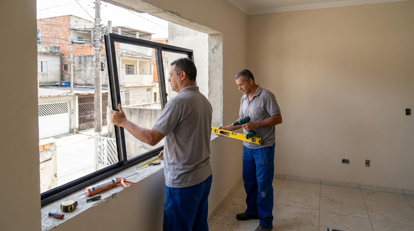 Esquadrias de Alumínio em João Pessoa‑PB